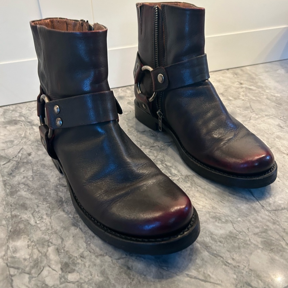 Frye Veronica Harness Short Ankle Boot Sz 7